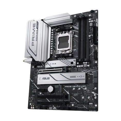 Asus | PRIME X670-P WIFI | Processor family AMD | Processor socket AM5 | DDR5 DIMM | Memory slots 4 | Supported hard disk drive - 4
